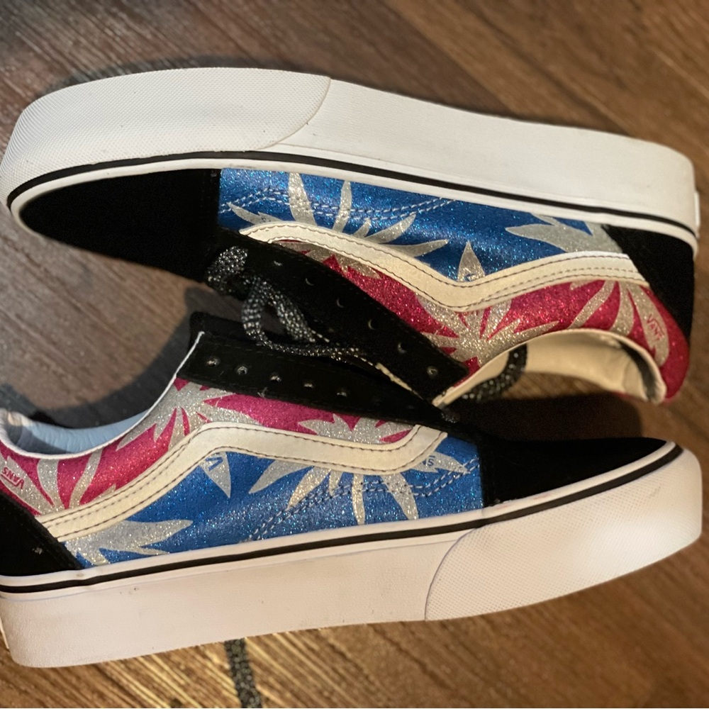 Vans Old Skool x Platform #blueandpinkvans